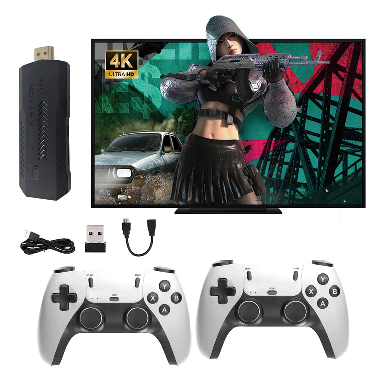 UTBOX X2 Pro - console game stick rétro, 128 Go, HDMI 4K